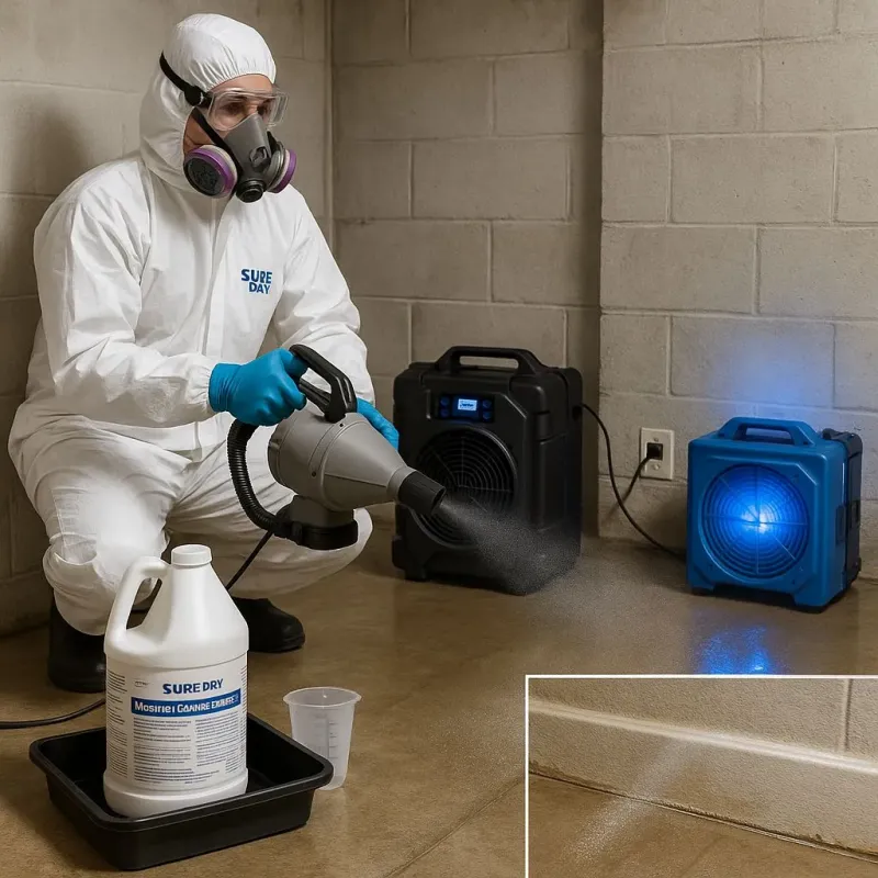 Sanitization and Odor Removal process in Harrison, OH