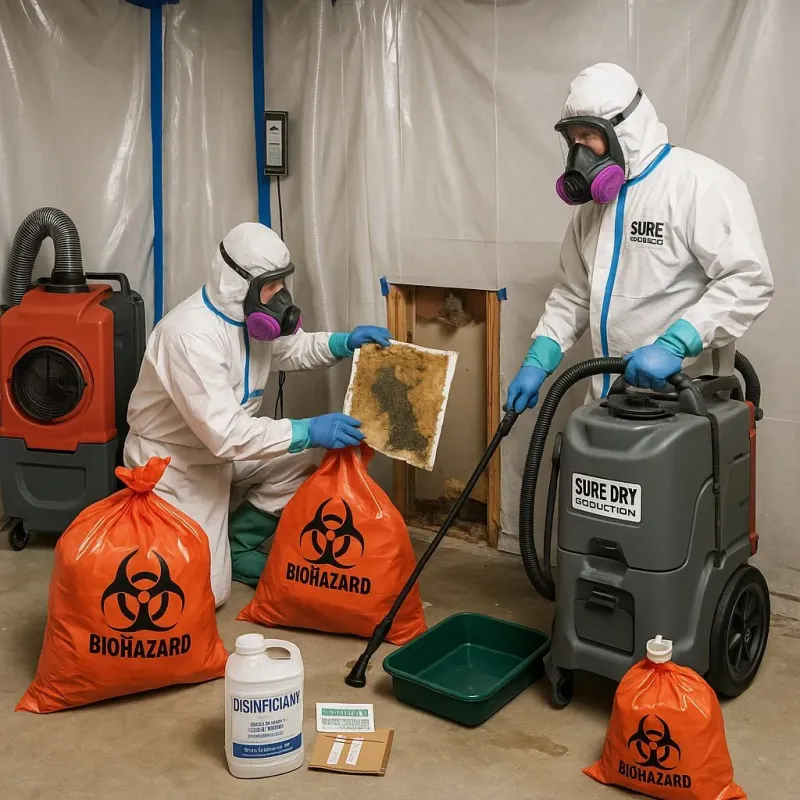 Contaminated Water Handling Protocols process in Harrison, OH