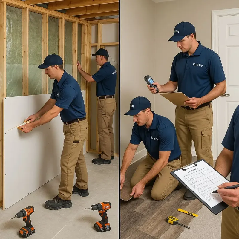 Repairs and Reconstruction process in Harrison, OH